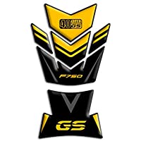 Protector de depósito de resina 3D compatible con BMW F 750 GS 2021 GP-704 (40th Anniversary)